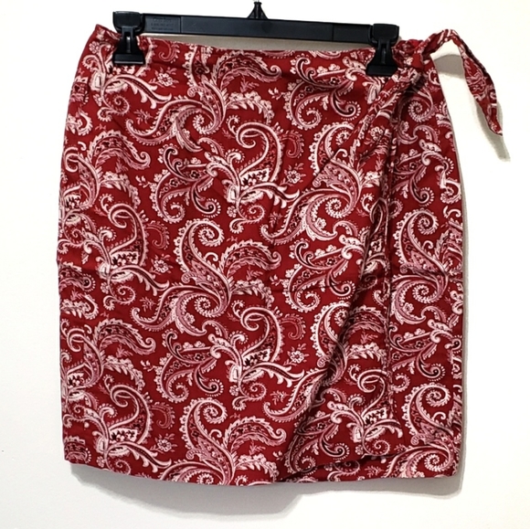 Charter Club Dresses & Skirts - Charter Club Wrap Paisley Skirt